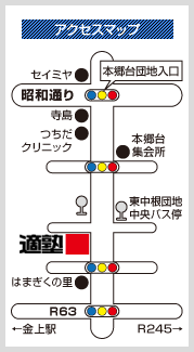 アクセスマップ